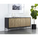 Algarve 68 X 20 inch Black / Champagne Gold Sideboard